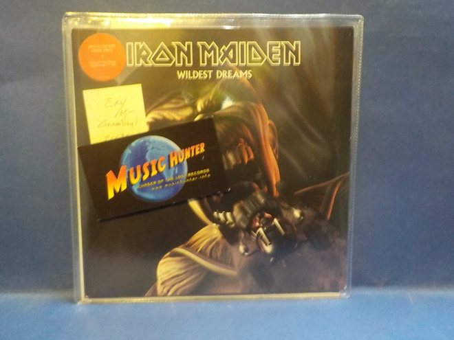 IRON MAIDEN - WILDEST DREAMS EX+/M- 2003 SEP 1 7"