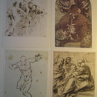 Italian drawing Hermitage Leningrad - postikortti sarja - pikkukuva 4