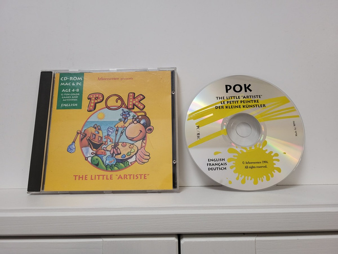 POK The Little "Artiste" CD PC/Mac