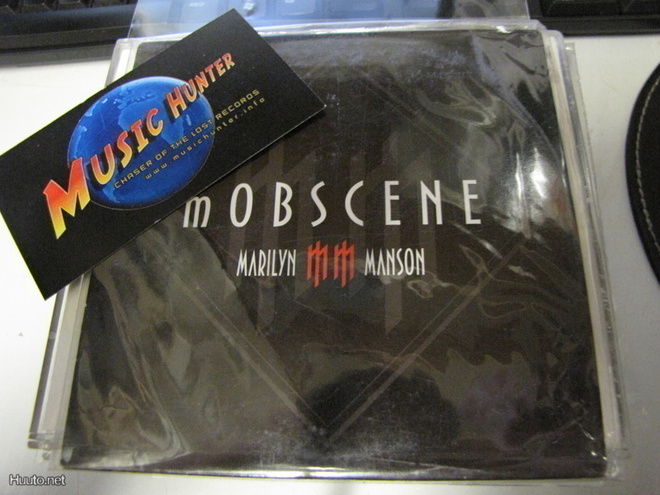 MARILYN MANSON - MOBSCENE PROMO CD SINGLE SLEEVE+++