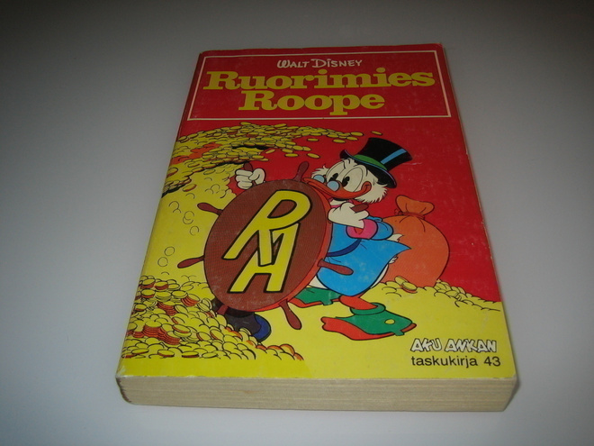 Aku Ankan Taskukirja 43: Ruorimies Roope 1p