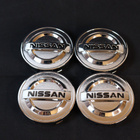 Nissan vannekeskiöt – Kromi – 54mm (4kpl sarja) - pikkukuva 4