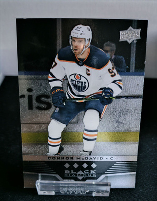Connor McDavid Black Diamond Upper Deck 2020-21