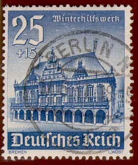 Saksa Mi 758 o kaunis