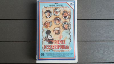 VHS: 10 Pientä Neekeripoikaa (Donald Pleaence, Agatha Christ