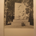 VANHA Valokuva Mäntsälä Punaisten Muistopatas 1940-l 18x12 - pikkukuva 1