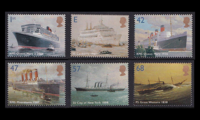 Iso-Britannia 2210-5 ** Matkustajalaivoja (2004)