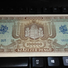 Hungary Unkari 100000 1945 P121 XF - pikkukuva 2