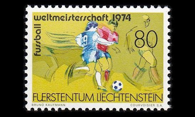 Liechtenstein 606 ** Jalkapallon MM-kilpailut (1974)