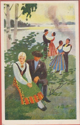 K Liimatainen Juhannustanssit rannalla