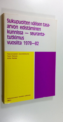 Tapio Pekkola : Sukupuolten välisen tasa-arvon edistämine...