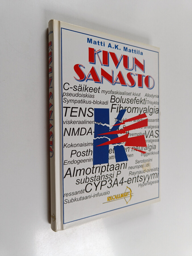 Matti A. K. Mattila : Kivun sanasto