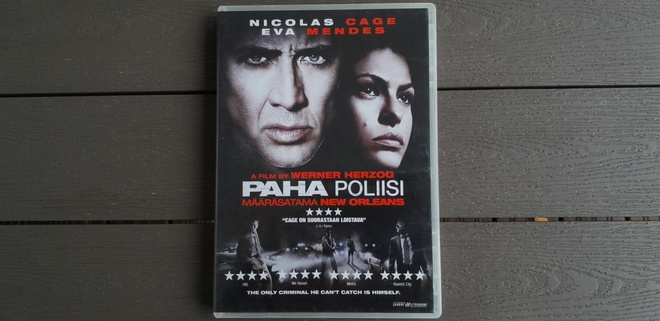 DVD: Paha Poliisi (Nicolas Cage, Eva Mendes 2009)