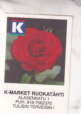K - Market Ruokatähti. Alasenkatu 1    s67