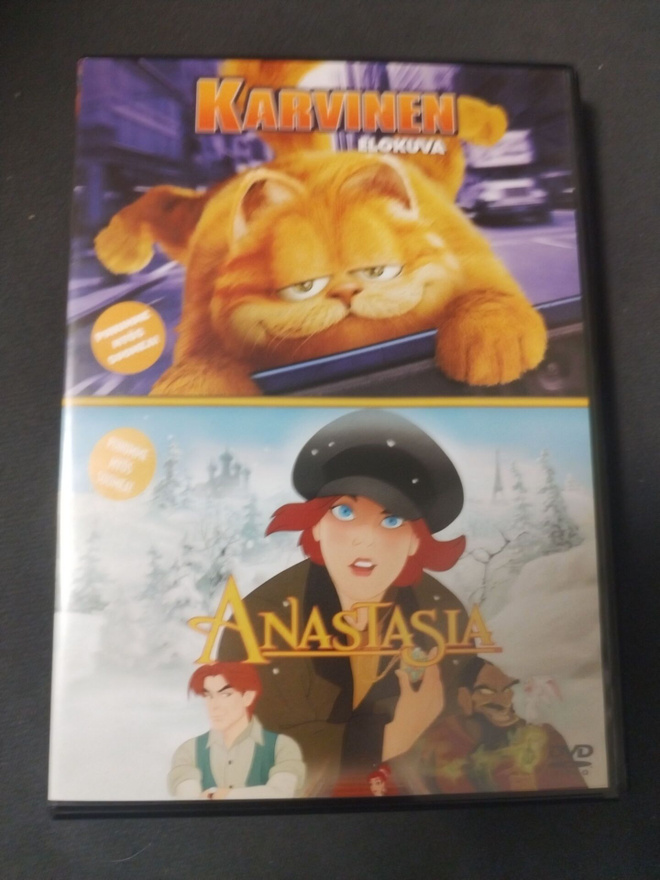 Anastasia ja karvinen tupladvd