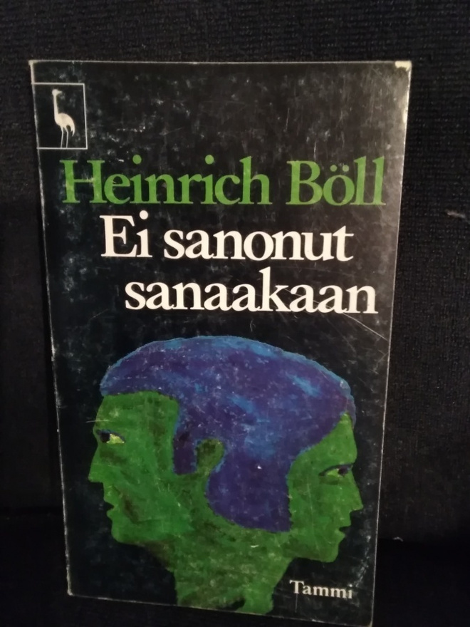 Heinrich Böll: Ei sanonut sanaakaan -pokkari-