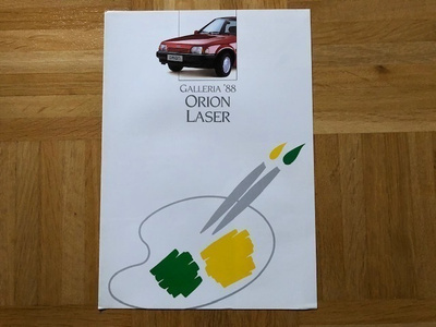 Esite Ford Orion Laser 1988