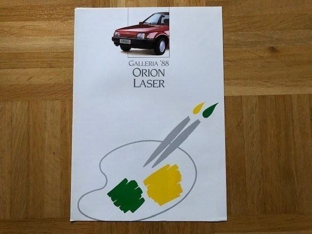 Esite Ford Orion Laser 1988