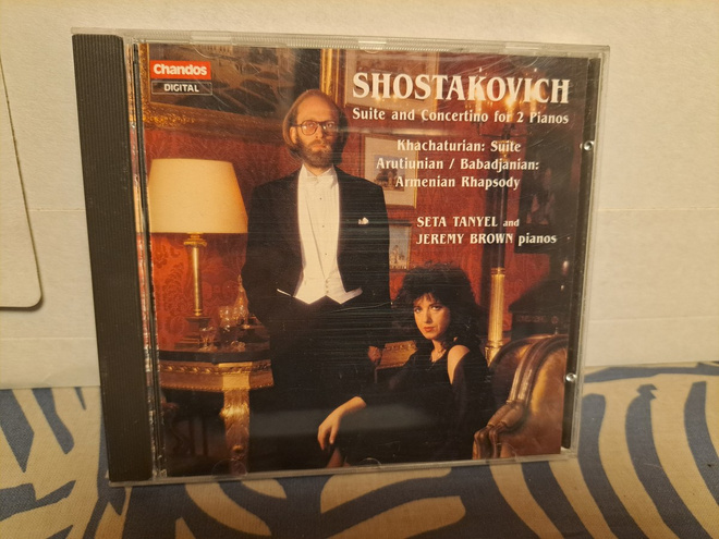 Shostakovich/Khachaturian etc :Russian music for 2 pianos CD