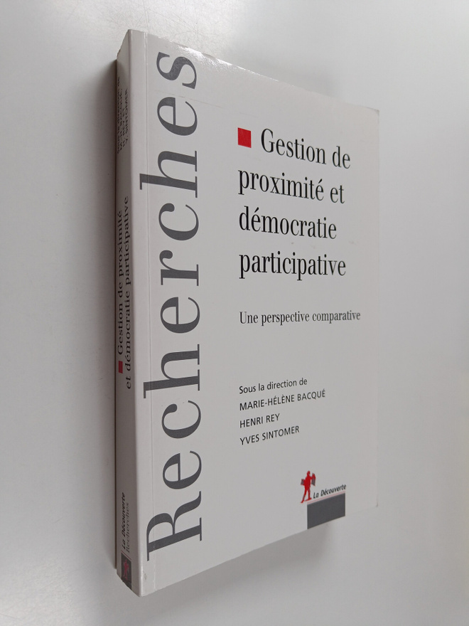 Yves Sintomer ym. : Gestion de proximite et democratie pa...