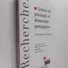 Yves Sintomer ym. : Gestion de proximite et democratie pa... - pikkukuva 1