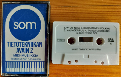 MIDI-MUSIIKKIA-TIETOTEKNIIKAN AVAIN 2-Kasetti, K.T.K.KS-189