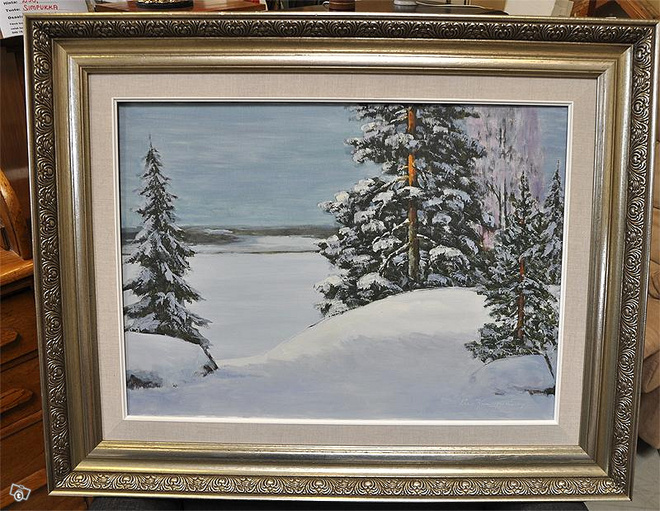 Eero Kemppainen talvimaisema