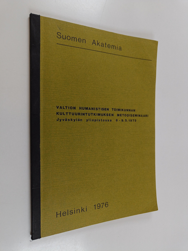 Markku Heikkilä : Valtion humanistisen toimikunnan kulttu...