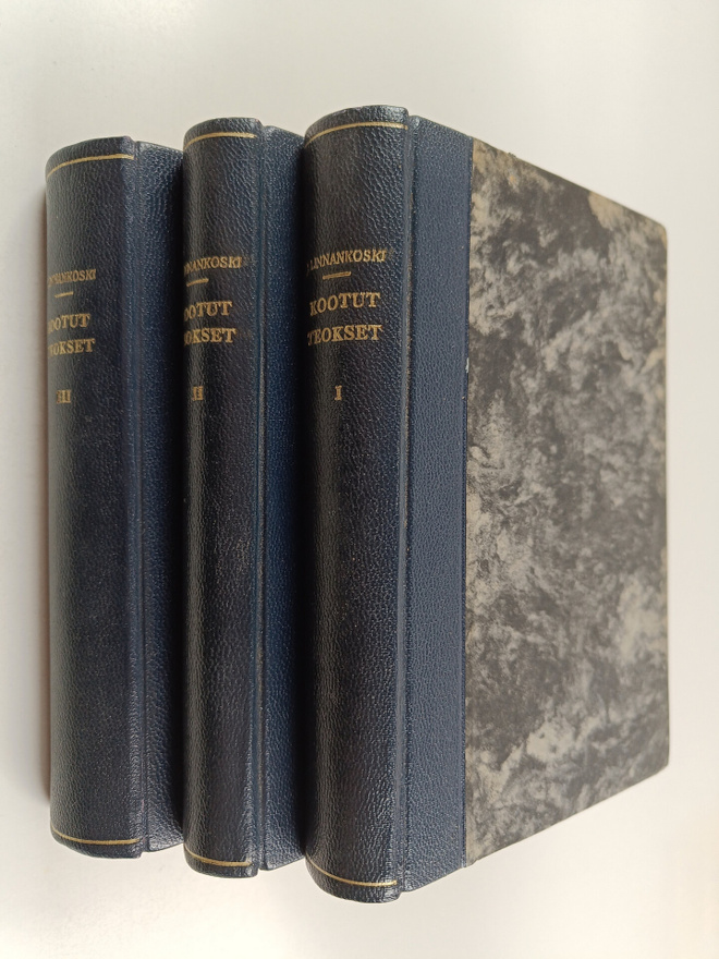 Johannes Linnankoski : Kootut teokset 1-3