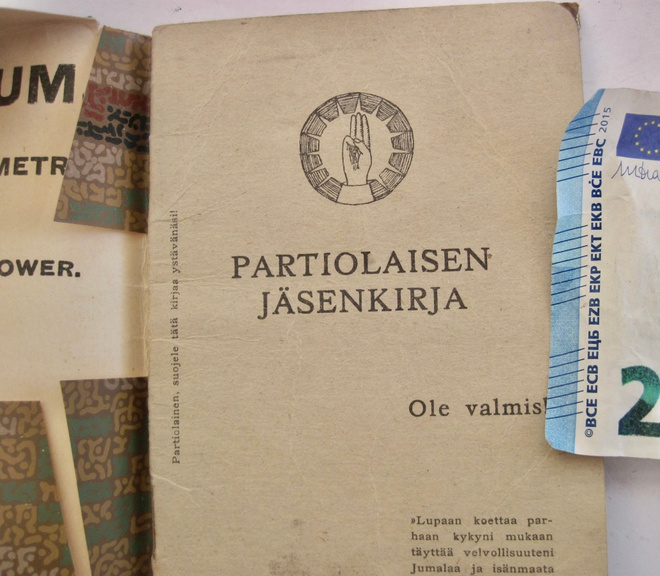 VANHA Partiolaisen Jäsenkirja 1932