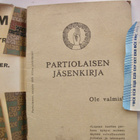 VANHA Partiolaisen Jäsenkirja 1932 - pikkukuva 1