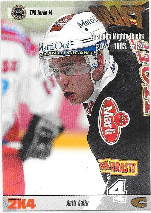 2003-04 CardSet #164 Antti Aalto TPS