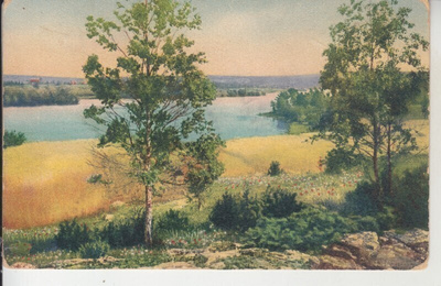 Vanha maisemakortti Suomesta