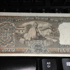 India Intia 10 Rupees 1969-70 P69 Gandhi XF - pikkukuva 2