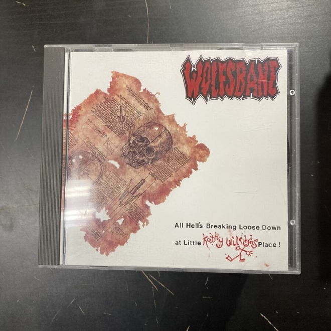 Wolfsbane - All Hell's Breaking Loose CD