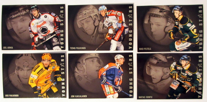 Cardset 2011-12 Young Stars kortteja