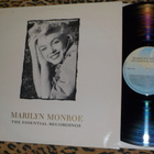MARILYN MONROE - The Essential Recordings - LP 1993 FIN NM - pikkukuva 1
