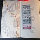 Ruotsi Vasaloppet 1973 & Falun 1974 Postimerkki Kansiot Rare - pikkukuva 2