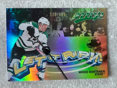 Mikko Rantanen 26-27 MVP #LR-6 Let it Rip! Gold 028/299