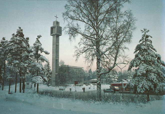 KIRKKOKORTTI - HELSINKI - MUNKKIVUOREN KIRKKO