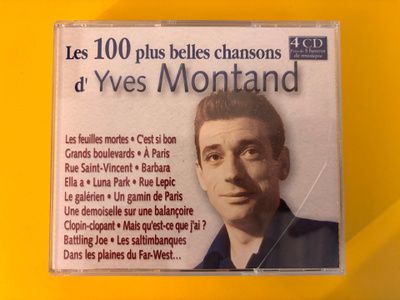 Les 100 plus belles chansons d Yves Montand 4 CD