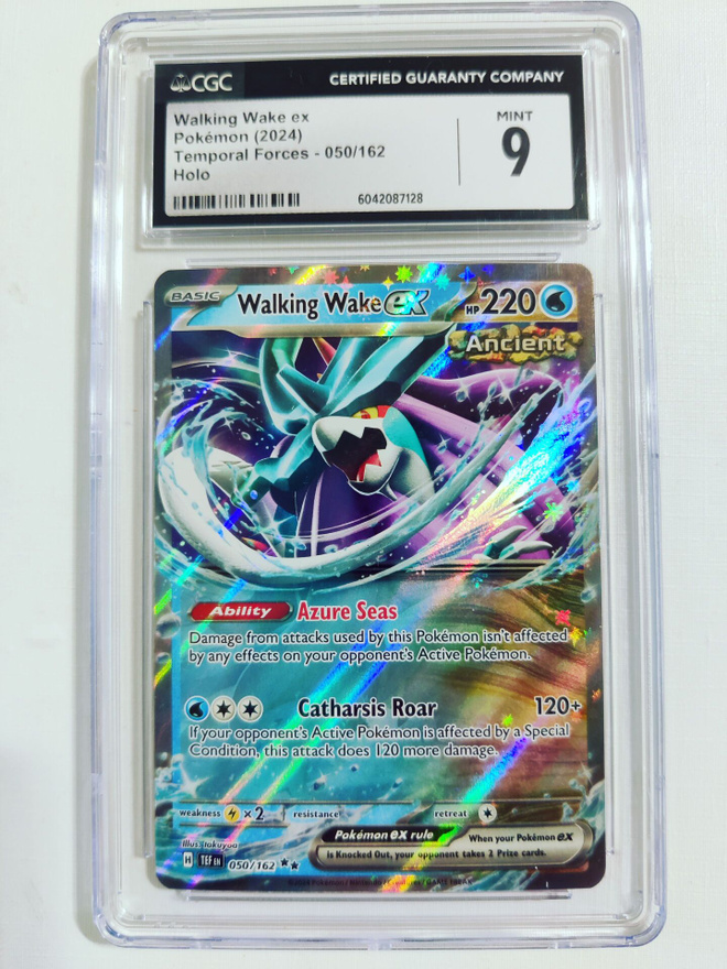 Walking Wake ex - Temporal Forces 050/162 Holo CGC 9