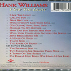Hank Williams - I Saw The Light - CD - pikkukuva 2
