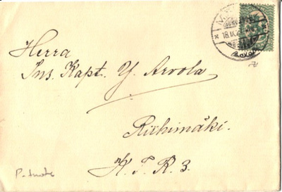 SOTILASPOSTI/PAINOT.MIKKELI-RIIHIMÄKI