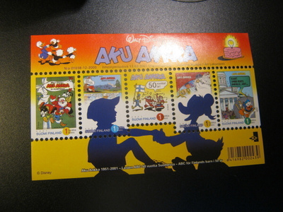2001 Aku Ankka blokki