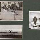 Valokuva-albumi. Lentokone, lentäjä, Loimaa(?). - pikkukuva 3