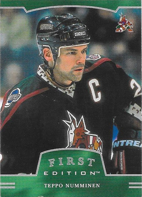 2002-03 BAP First Edition #40 Teppo Numminen Phoenix Coyotes