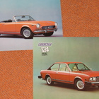 1976 Fiat 124 Coupe / Spider esite 2 kpl - KUIN UUSI - pikkukuva 1