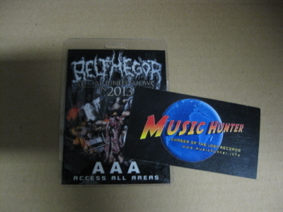 BELPHEGOR - 2013 BACKSTAGE PASSI + .