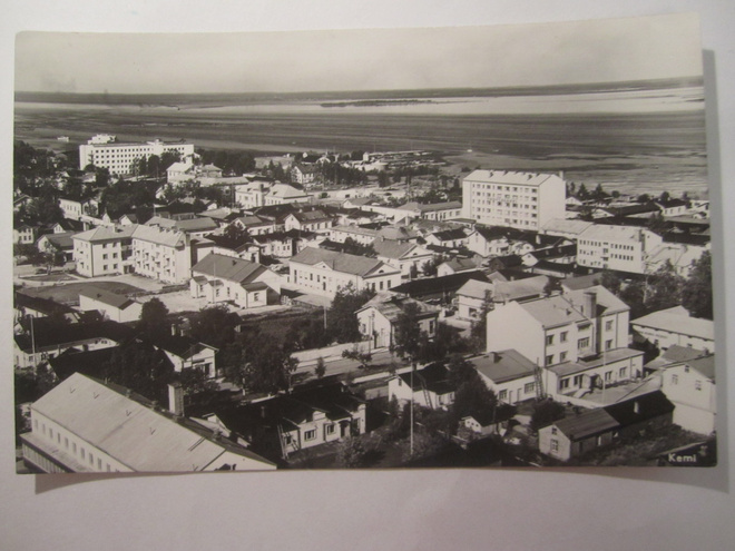 VANHA Postikortti Lappi Kemi 1950-l  Alkup.Mallikappale